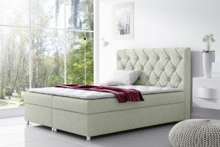Meble Gruška - Boxspring postelja Roma - 160x200 cm