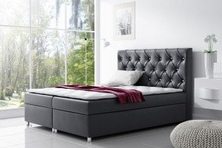 Meble Gruška - Boxspring postelja Roma - 160x200 cm