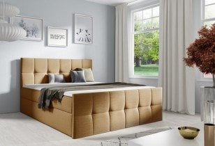 Meble Gruška - Boxspring postelja Charlotte - 200x200 cm
