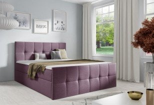 Meble Gruška - Boxspring postelja Charlotte - 200x200 cm