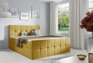 Meble Gruška - Boxspring postelja Charlotte - 200x200 cm