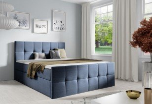 Meble Gruška - Boxspring postelja Charlotte - 200x200 cm