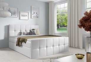 Meble Gruška - Boxspring postelja Charlotte - 140x200 cm
