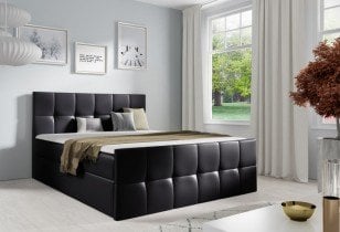 Meble Gruška - Boxspring postelja Charlotte - 200x200 cm