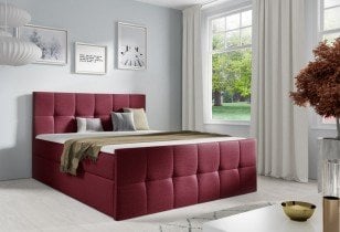 Meble Gruška - Boxspring postelja Charlotte - 200x200 cm