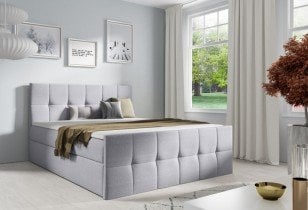 Meble Gruška - Boxspring postelja Charlotte - 200x200 cm
