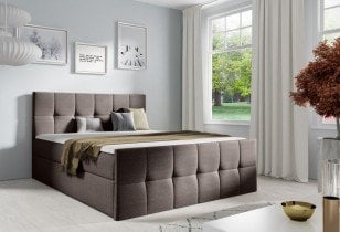 Meble Gruška - Boxspring postelja Charlotte - 200x200 cm