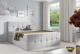 Meble Gruška - Boxspring postelja Charlotte - 200x200 cm
