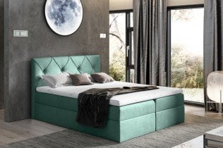 Meble Gruška - Boxspring postelja Cristal - 200x200 cm
