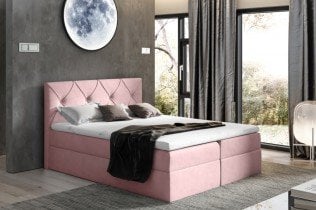 Meble Gruška - Boxspring postelja Cristal - 200x200 cm