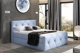 Meble Gruška - Boxspring postelja Cristal Lux - 160x200 cm
