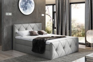 Meble Gruška - Boxspring postelja Cristal Lux - 140x200 cm