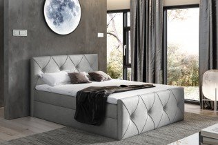 Meble Gruška - Boxspring postelja Cristal Lux - 160x200 cm