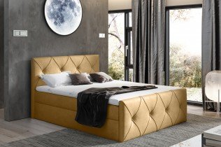Meble Gruška - Boxspring postelja Cristal Lux - 160x200 cm