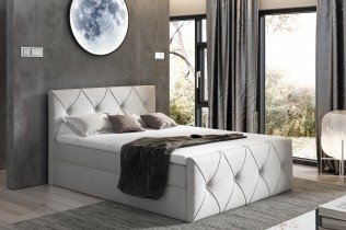 Meble Gruška - Boxspring postelja Cristal Lux - 160x200 cm