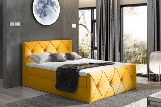 Meble Gruška - Boxspring postelja Cristal Lux - 160x200 cm