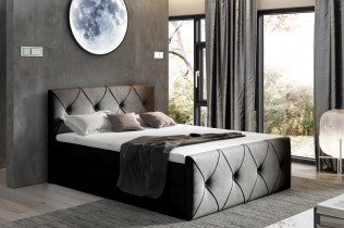 Meble Gruška - Boxspring postelja Cristal Lux - 160x200 cm