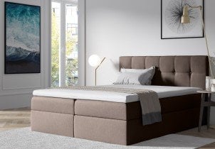 Meble Gruška - Boxspring postelja Emporio - 140x200 cm