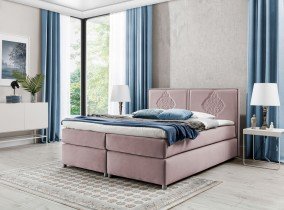 Meble Gruška - Boxspring postelja Folk - 120x200 cm