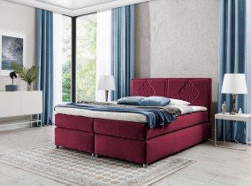 Meble Gruška - Boxspring postelja Folk - 120x200 cm