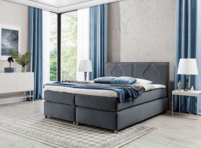 Meble Gruška - Boxspring postelja Folk - 120x200 cm