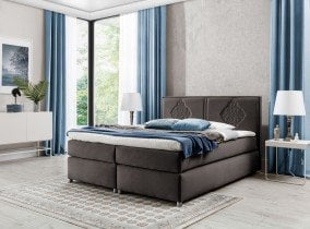 Meble Gruška - Boxspring postelja Folk - 120x200 cm