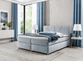 Meble Gruška - Boxspring postelja Folk - 120x200 cm