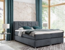 Meble Gruška - Boxspring postelja Jodla - 200x200 cm