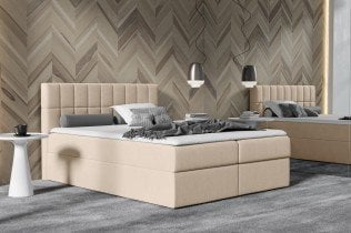 Meble Gruška - Boxspring postelja Kardamon - 160x200 cm