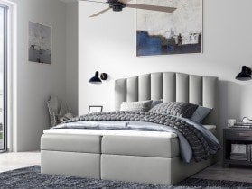 Meble Gruška - Boxspring postelja Lindos - 200x200 cm
