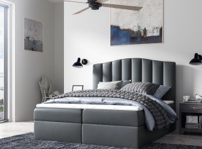 Meble Gruška - Boxspring postelja Lindos - 200x200 cm