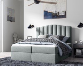 Meble Gruška - Boxspring postelja Lindos - 200x200 cm