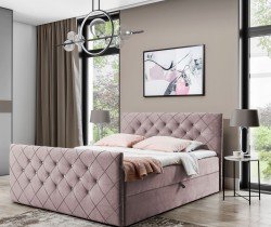 Meble Gruška - Boxspring postelja Malaga - 140x200 cm