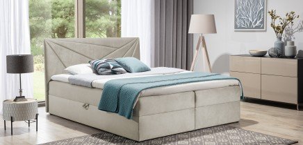 Meble Gruška - Boxspring postelja Top 5 - 120x200 cm
