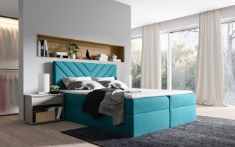 Meble Gruška - Boxspring postelja Top 6 - 200x200 cm