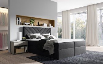 Meble Gruška - Boxspring postelja Top 6 - 200x200 cm
