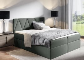 Boxspring postelja Aldo - 160x200 cm