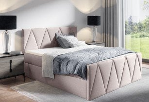 Meble Gruška - Boxspring postelja Aldo Lux - 160x200 cm