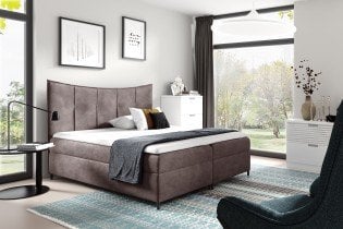 Meble Gruška - Boxspring postelja Bergamo - 180x200 cm