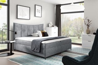Meble Gruška - Boxspring postelja Bergamo - 180x200 cm