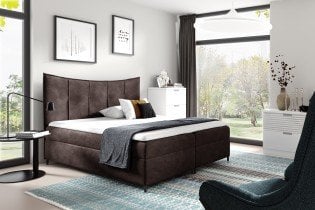 Meble Gruška - Boxspring postelja Bergamo - 180x200 cm