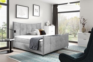 Meble Gruška - Boxspring postelja Bergamo Lux - 120x200 cm