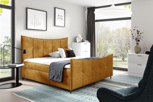 Meble Gruška - Boxspring postelja Bergamo Lux - 120x200 cm