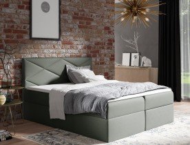 Meble Gruška - Boxspring postelja Sergio - 140x200 cm