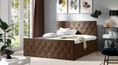 Meble Gruška - Boxspring postelja Sky Lux - 200x200 cm