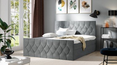 Meble Gruška - Boxspring postelja Sky Lux - 200x200 cm