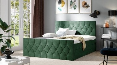 Meble Gruška - Boxspring postelja Sky Lux - 200x200 cm