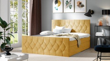 Meble Gruška - Boxspring postelja Sky Lux - 200x200 cm