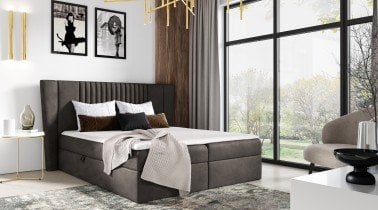 Meble Gruška - Boxspring postelja Spark - 160x200 cm