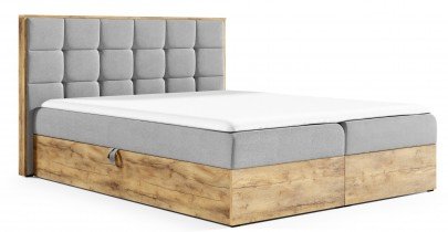 Meble Gruška - Boxspring postelja Wood1